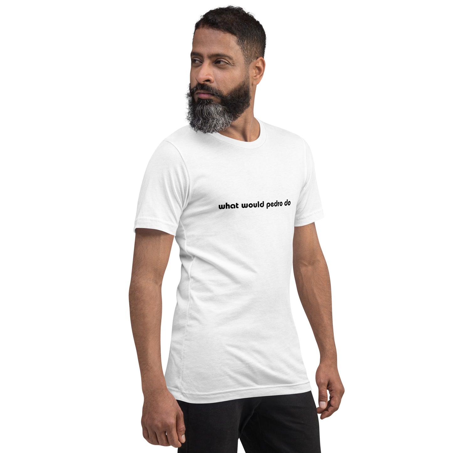White unisex t-shirt