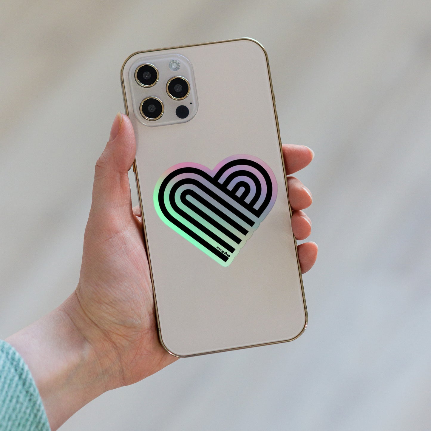 Sissay holographic sticker