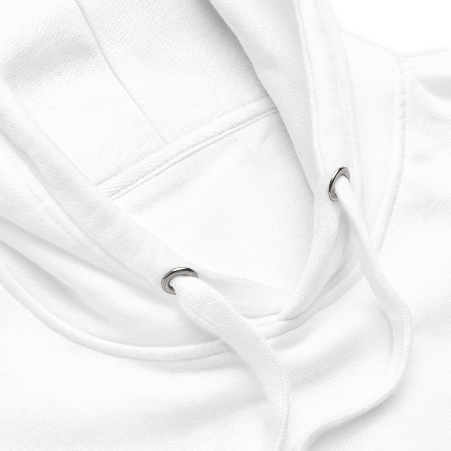 White unisex Hoodie