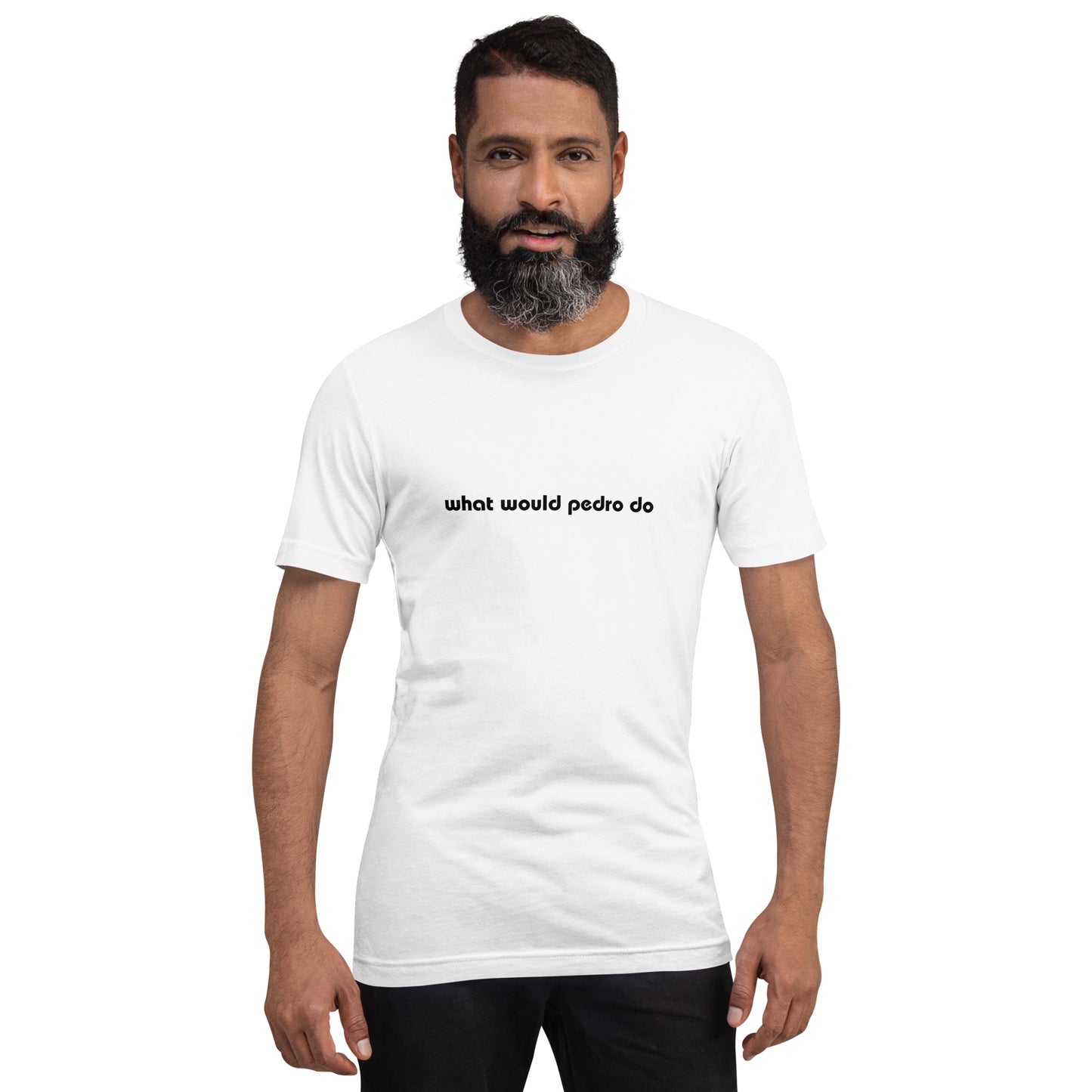 White unisex t-shirt