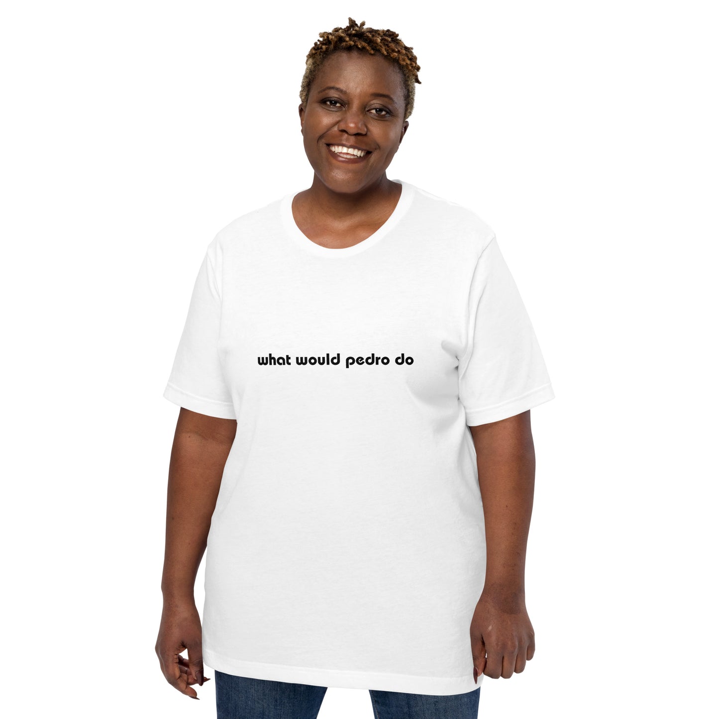 White unisex t-shirt